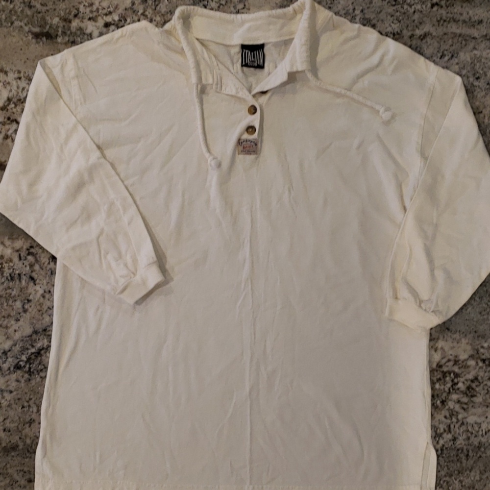 VINTAGE RARE Italian Club Men's Shirt M/L